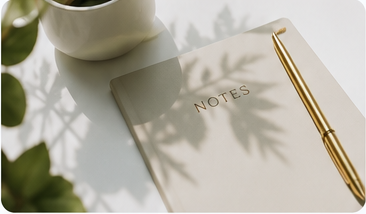 Editorial notes and planning desk