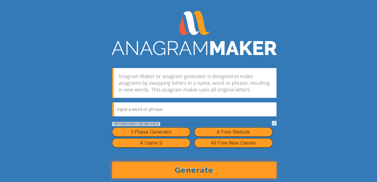 top 3 sites to make your text anagrams