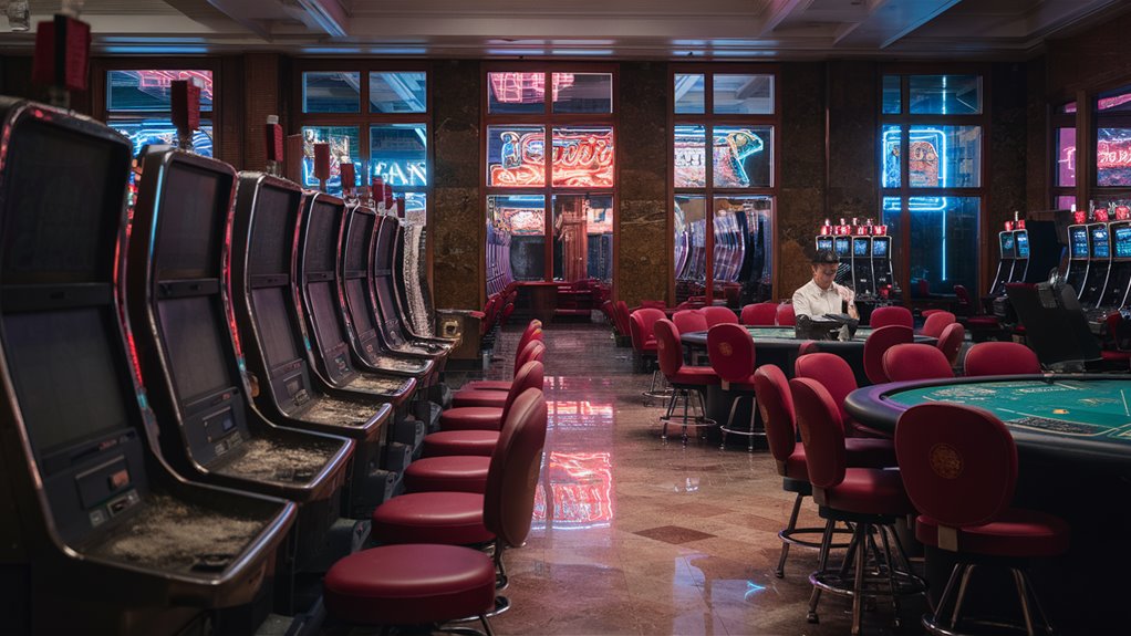 gambling houses losing income