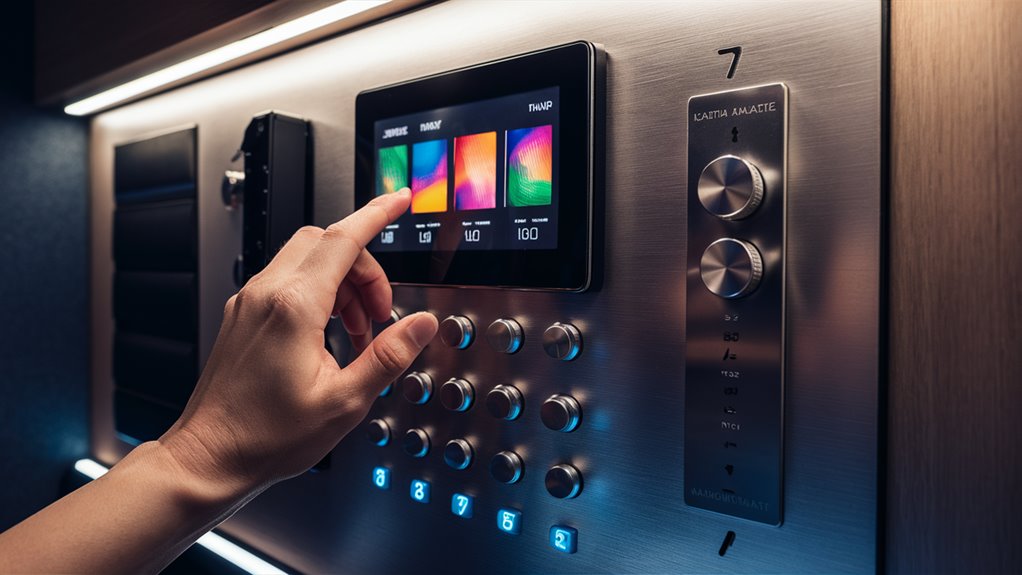 operate karaoke remote controls