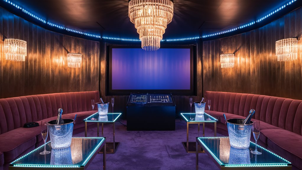 upscale private singing experience