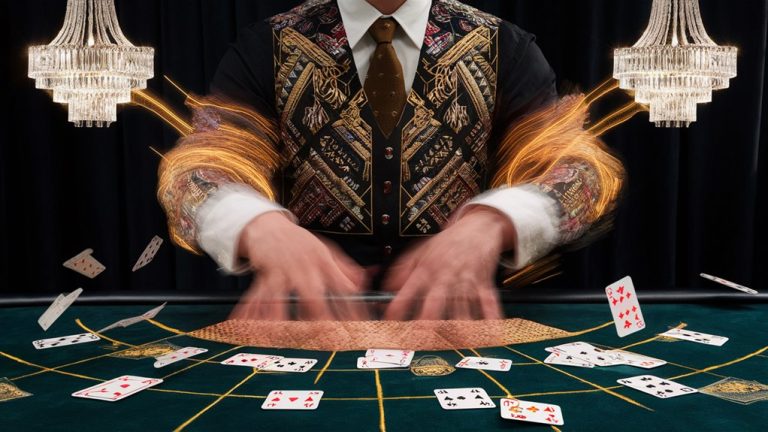 dealers flicker like quilts