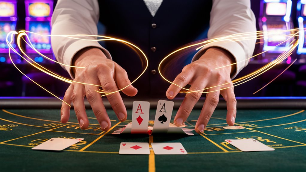 detecting blackjack dealer signals