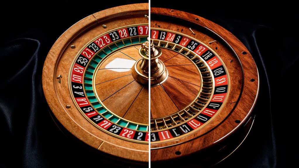 different roulette wheel variations