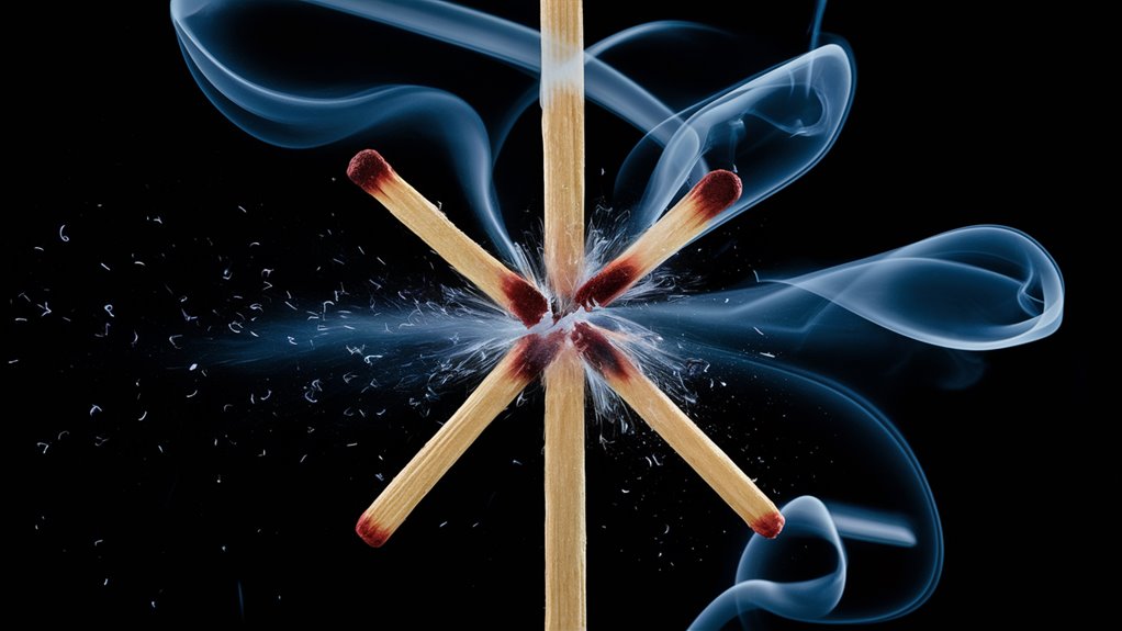 extinguishing brief random movements