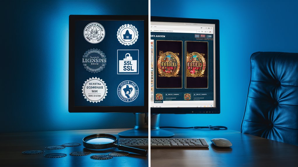 license and security details