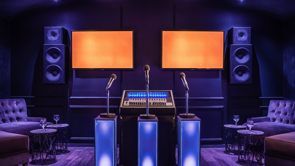 professional group singing equipment