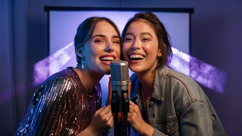 sing together with friends