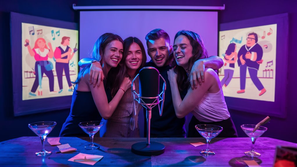 sing together with friends