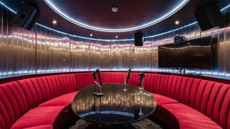 singing entertainment room amenities