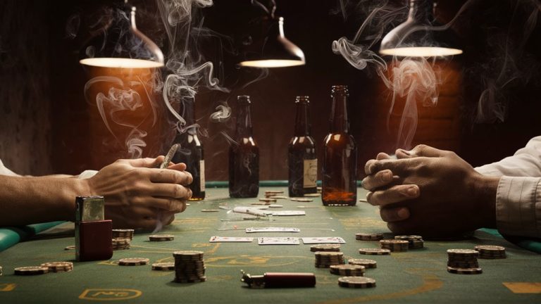 tobacco gambling card game promotion