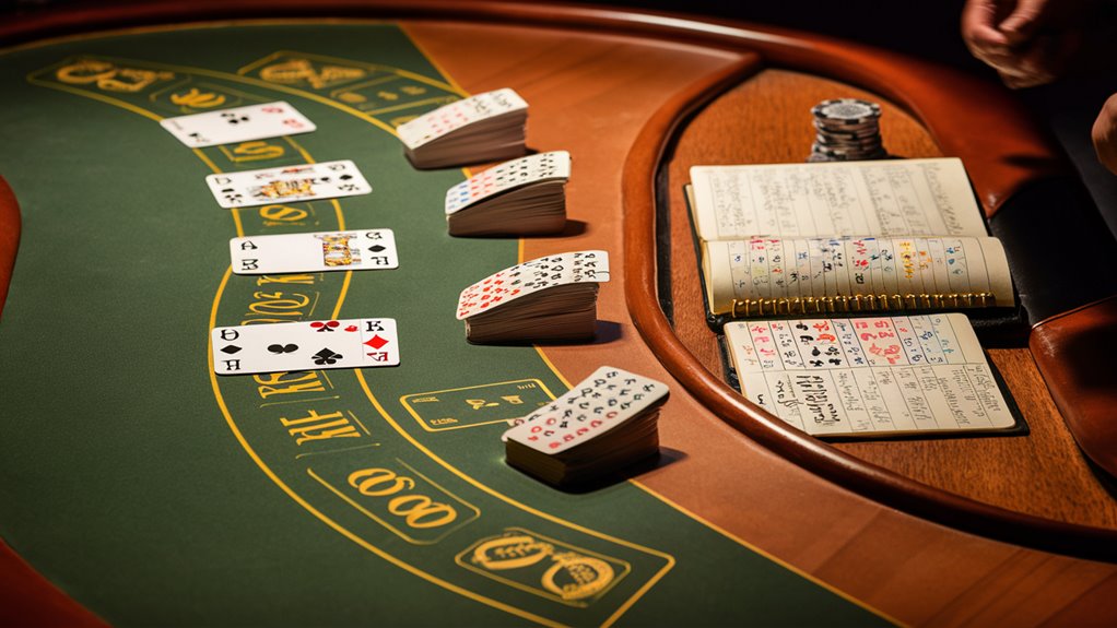track numbers win blackjack